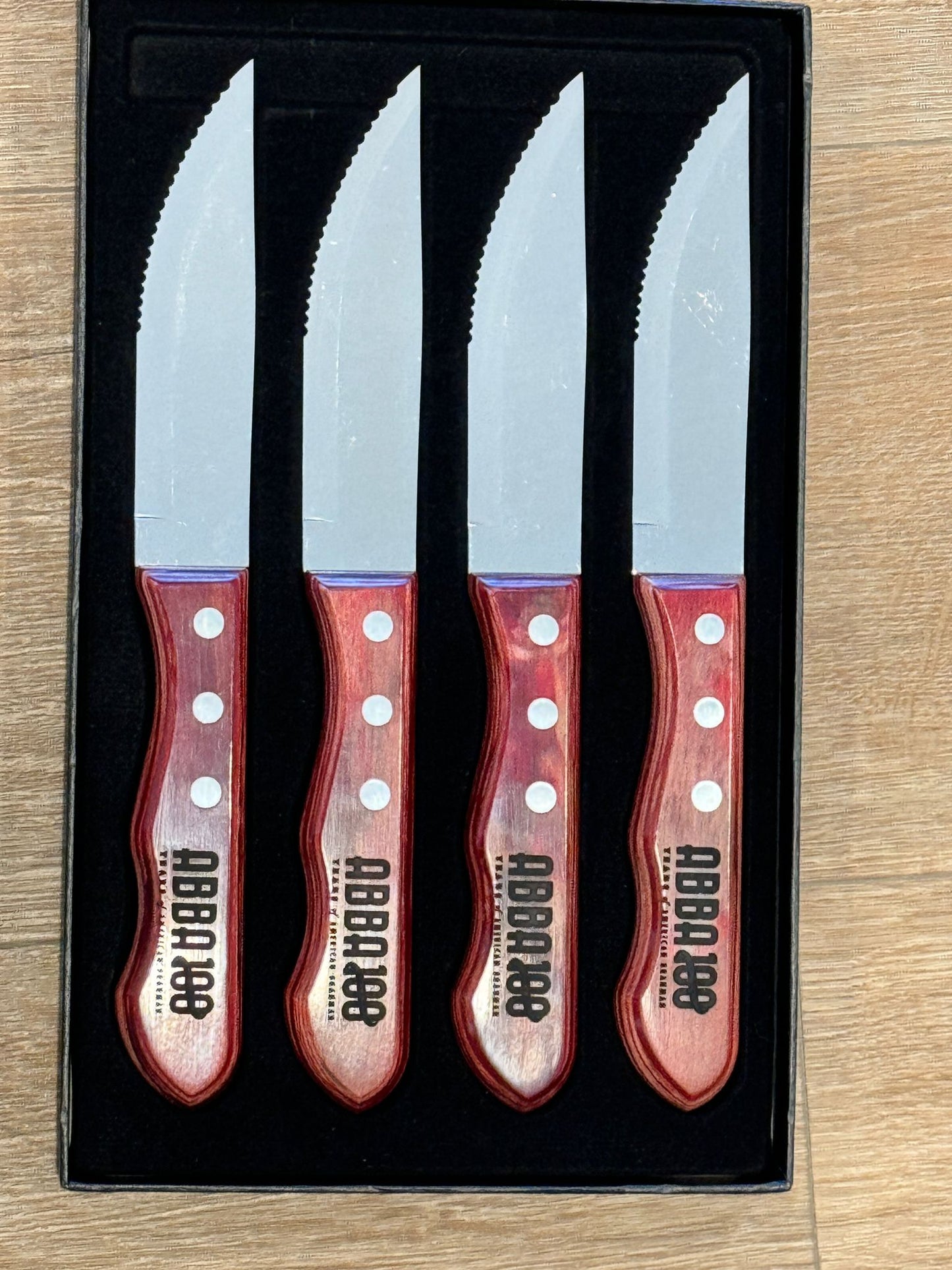 ABBA 100 Year Steak Knives