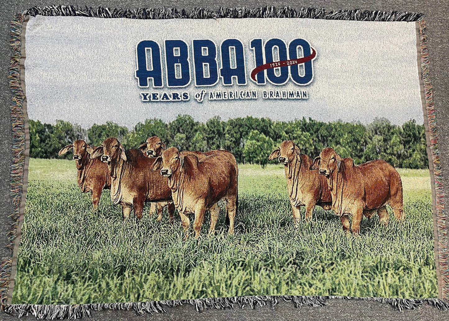 100 Year Red Brahman Blanket