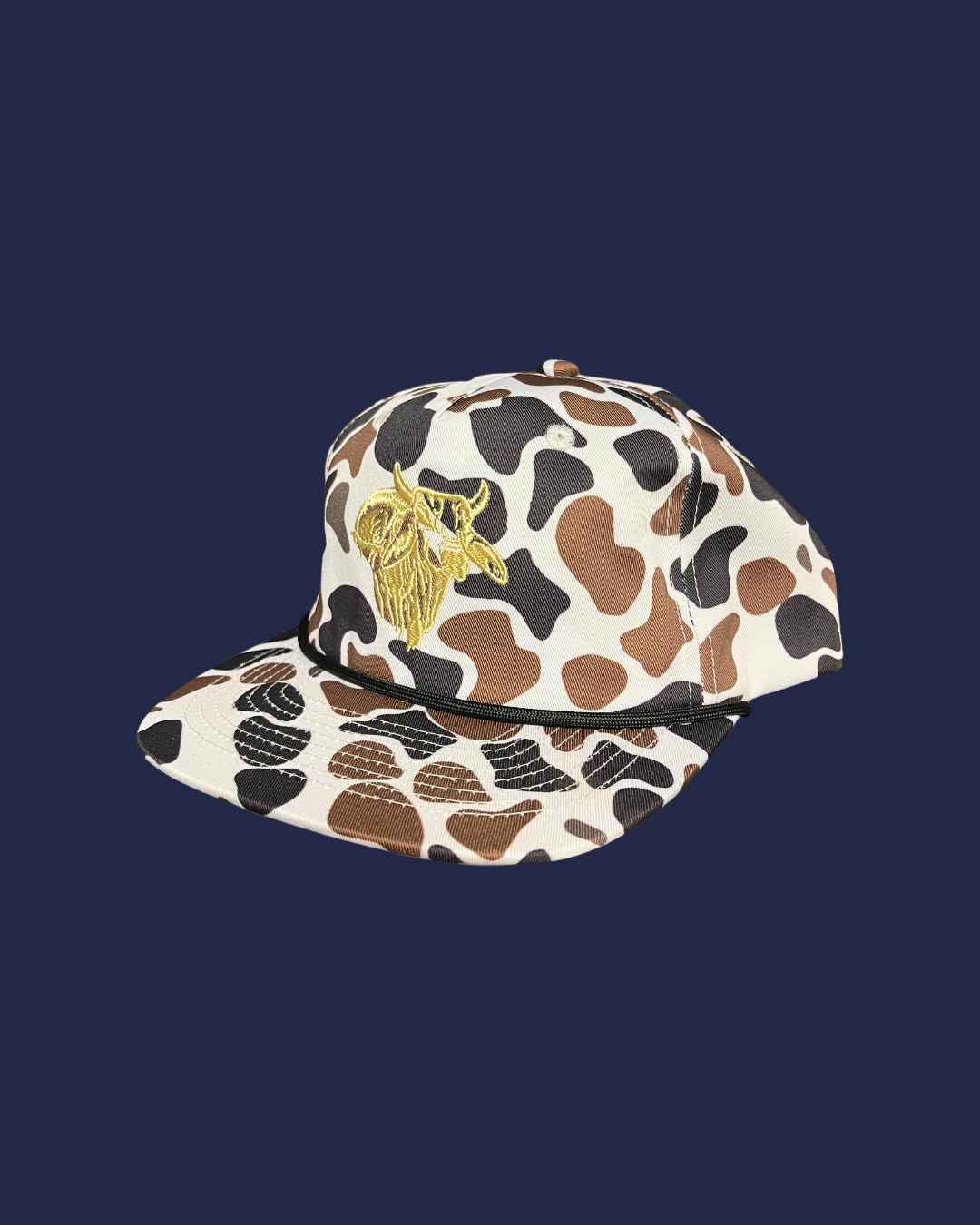 - Gold Bull Camo Hat