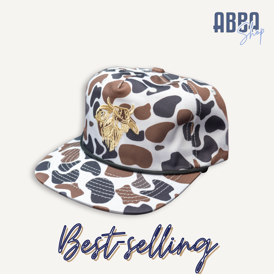- Gold Bull Camo Hat