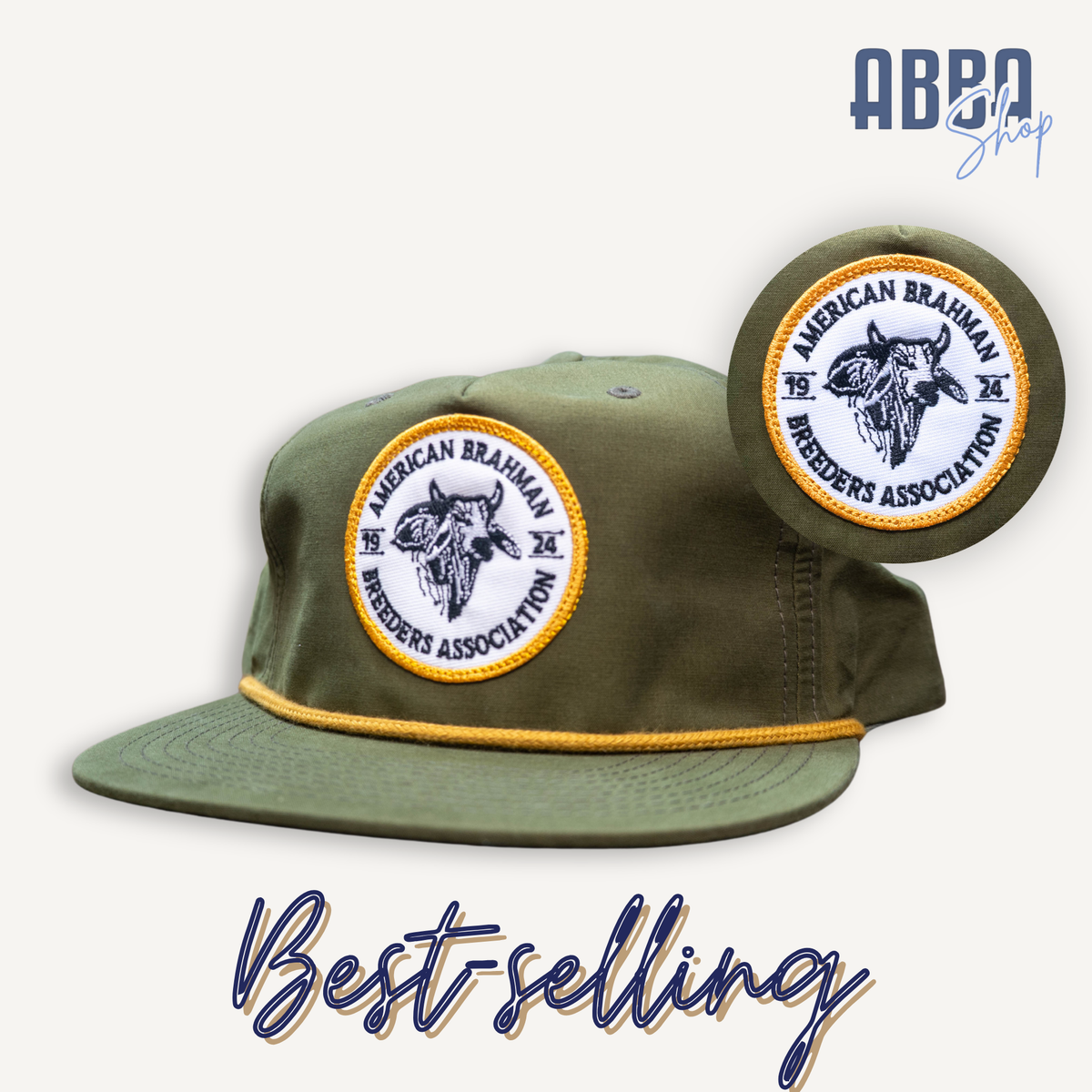 Vintage Brahman Hat - Olive