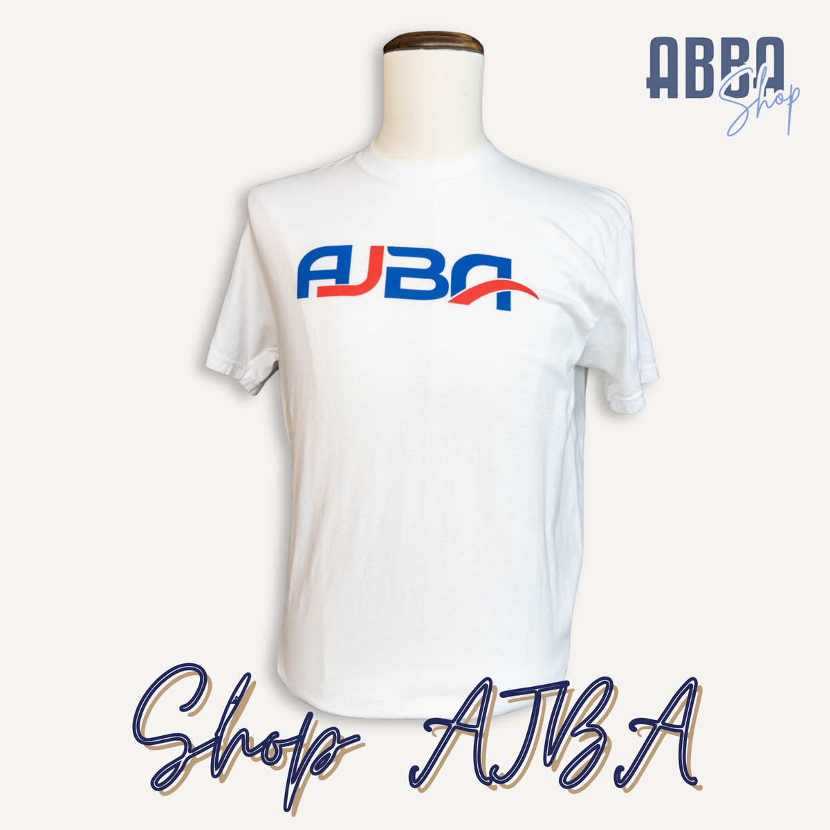 White AJBA T-Shirt