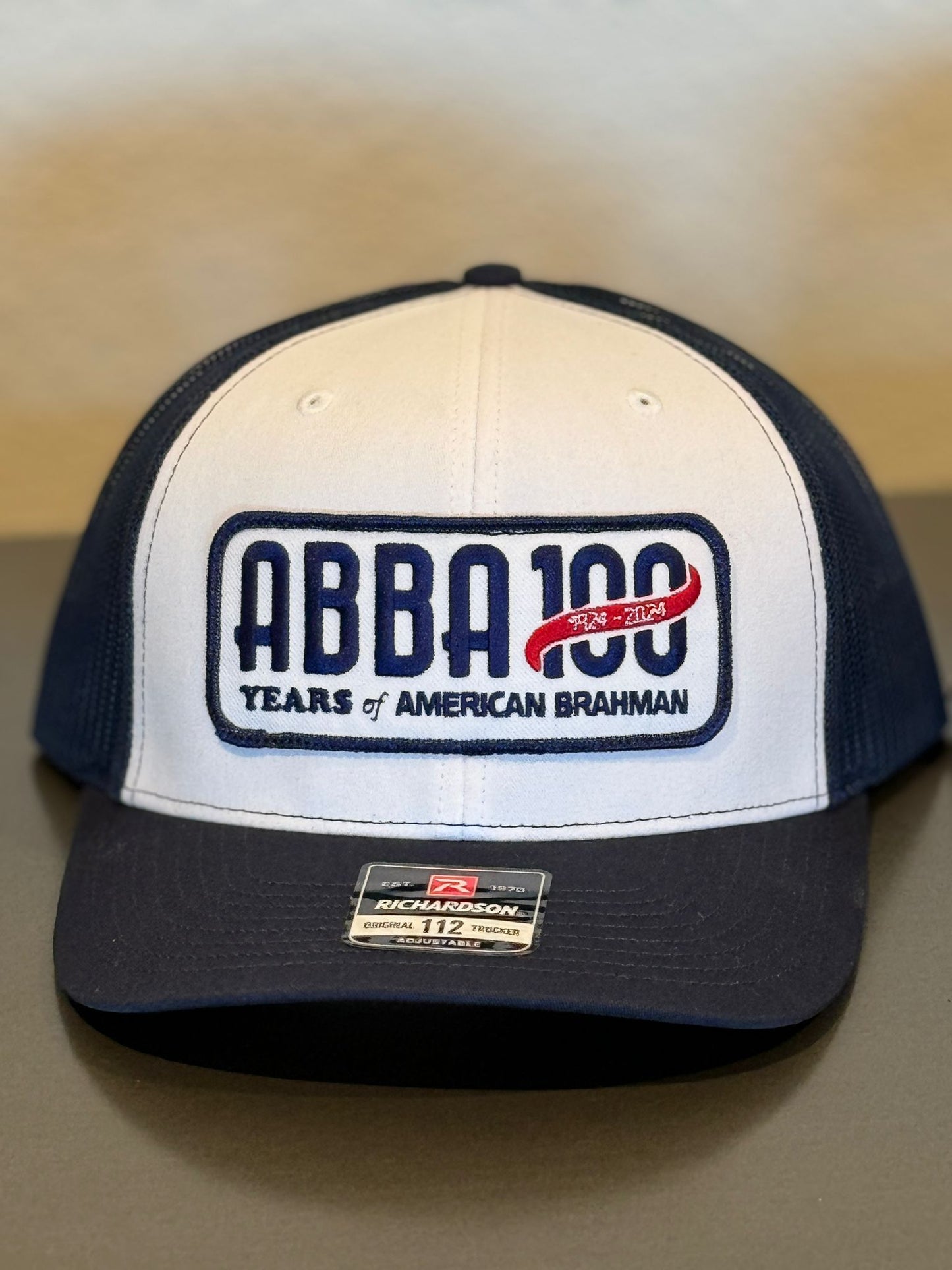ABBA 100 Year Hat - White and Navy