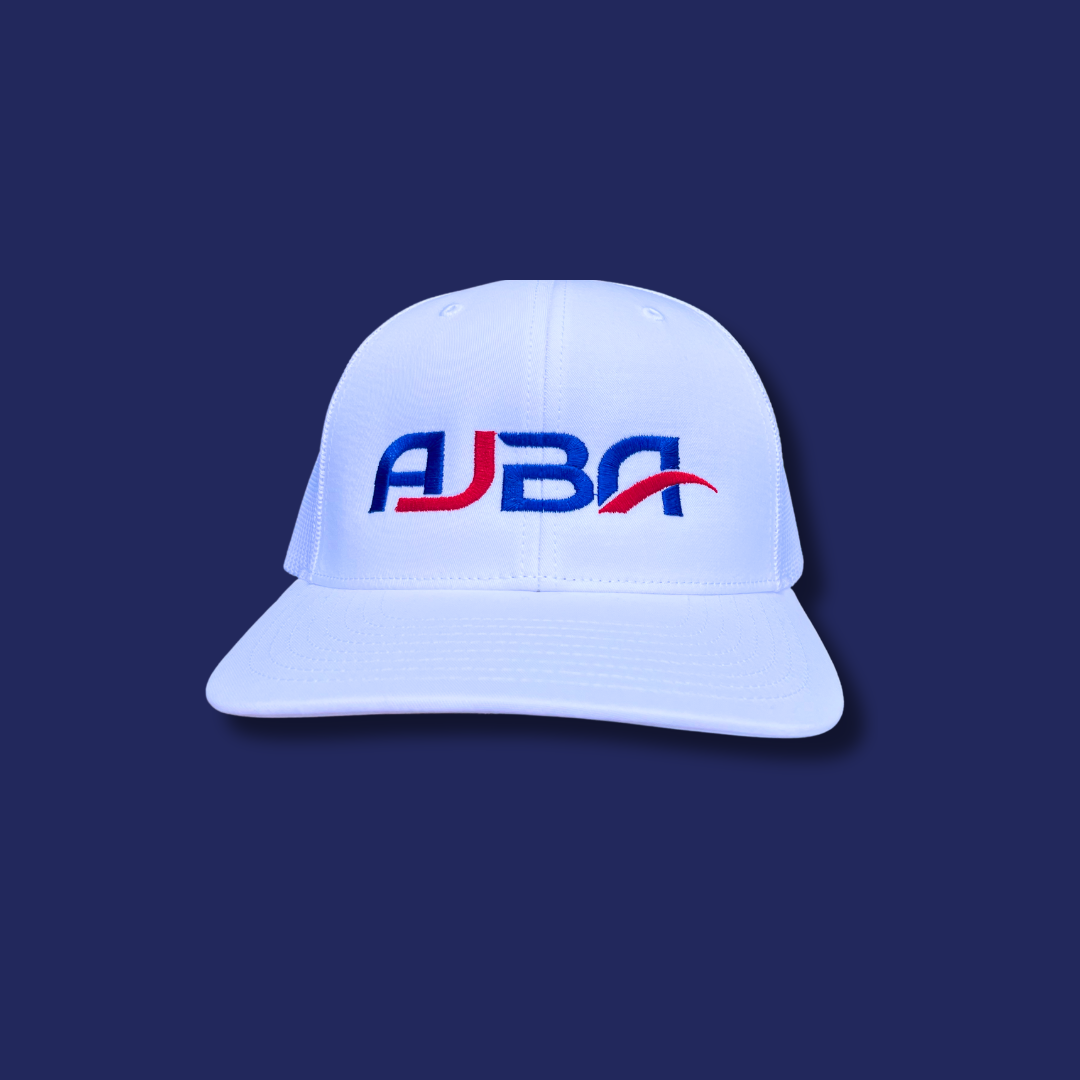 White AJBA Cap