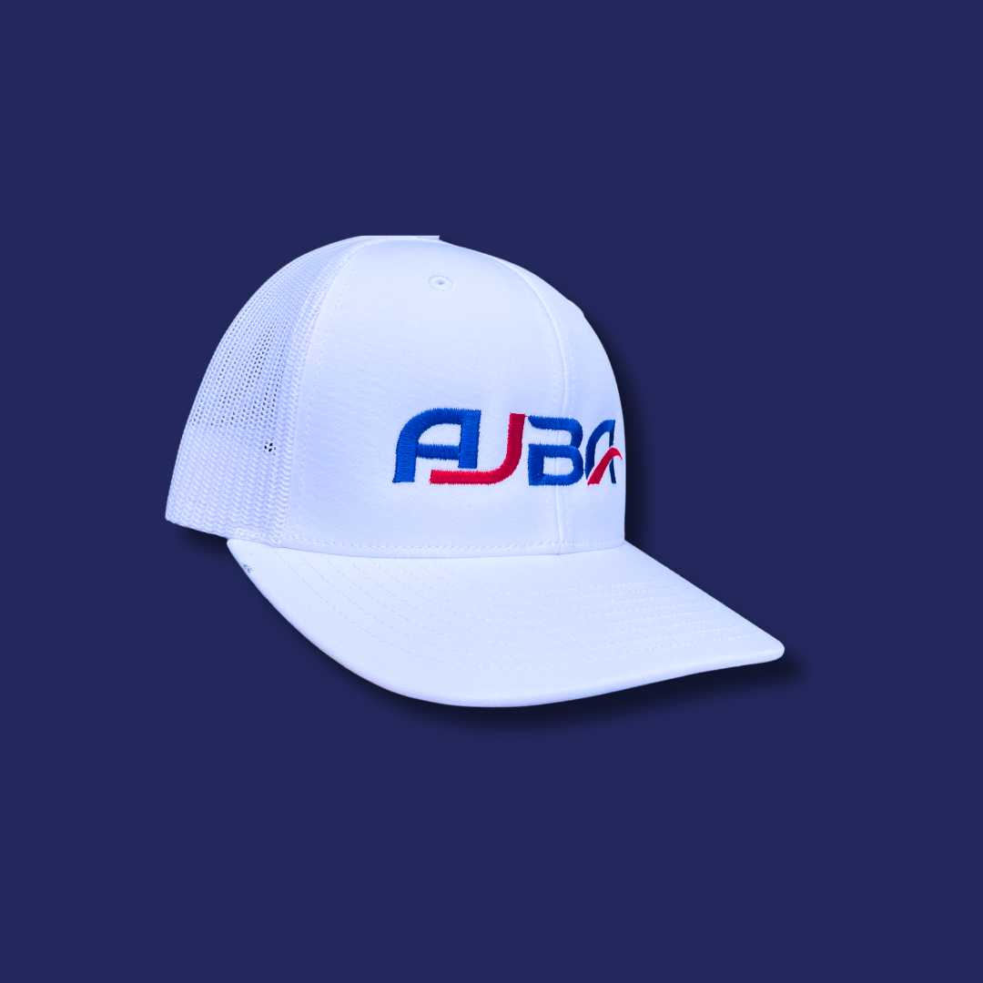 White AJBA Cap