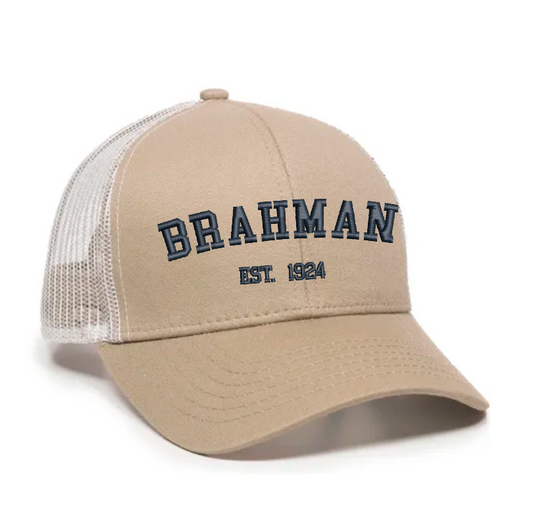 Brahman 1924 Trucker Hat - Khaki