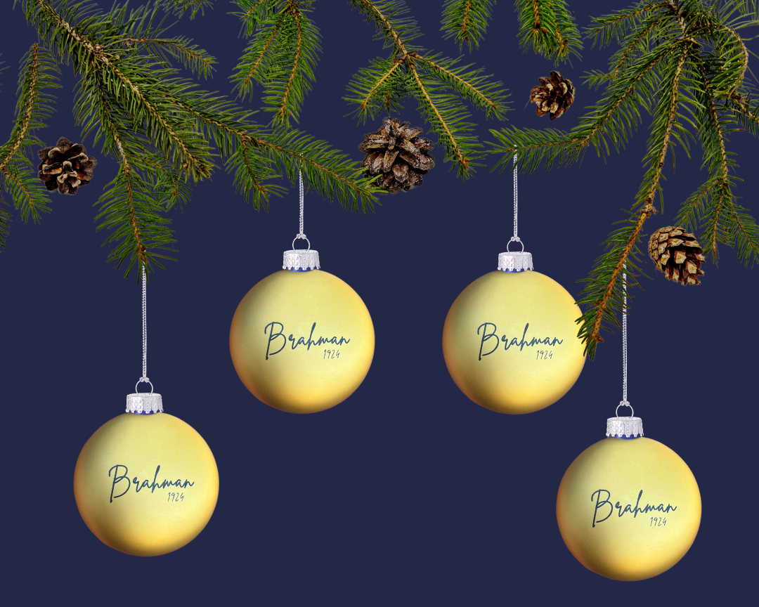 Brahman 1924 Ornament 4-Pack