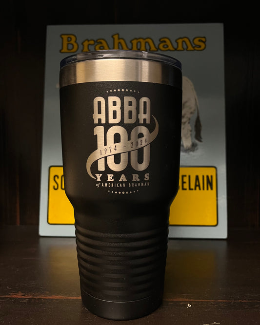 ABBA 100 Year Black Tumbler
