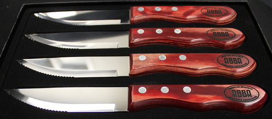 ABBA Signature Steak Knives Set of 4